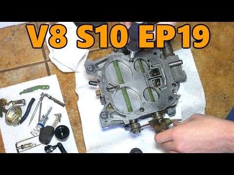 V8 S10 Blazer Project Emergency Kitchen Floor Carburetor Rebuild (Ep.19)
