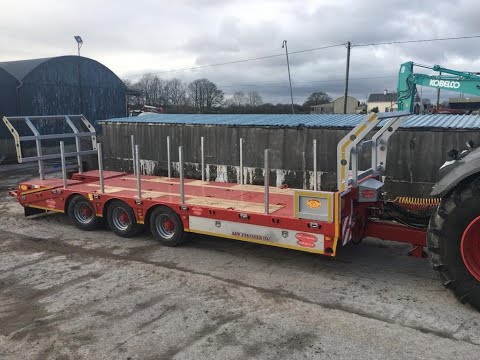 Agri Machinery Ireland Low Loader specialists in Sales of A&W engineering  Lowloaders.