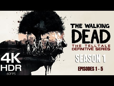 The Walking Dead: Season 1 | Full Game | TellTale Series | PS5 (No Commentary) 4K HDR/60FPS