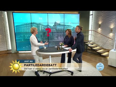 Missa inte det här i dagens partiledardebatt - Nyhetsmorgon (TV4)