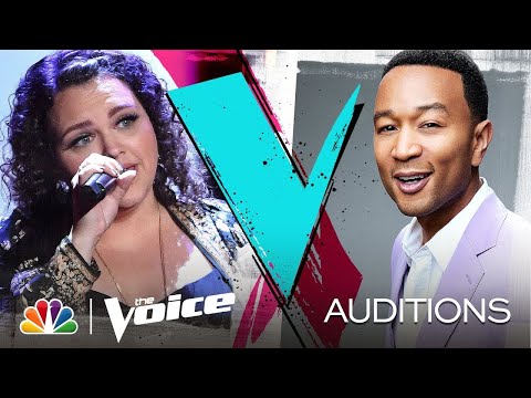Brittney Allen Is Great on the Low Notes on Robyn's "Dancing on My Own" - Voice Blind Auditions 2020