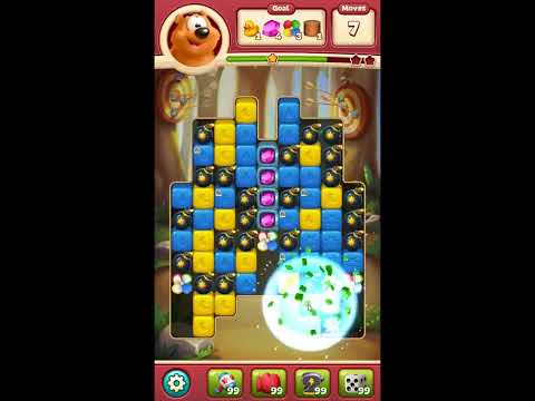 Toon Blast Level 7682 - NO BOOSTERS 🐻🐺🐱 | SKILLGAMING ✔️