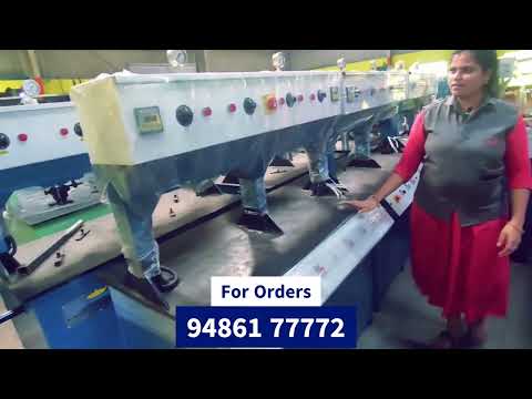 Double Die Hydraulic Paper Plate Machine