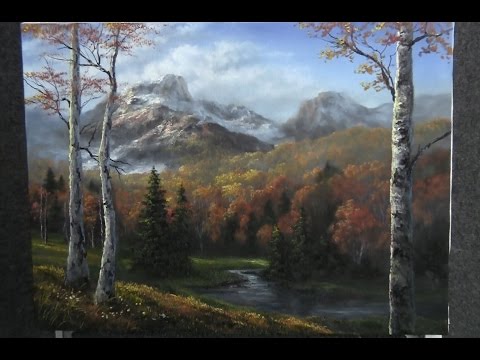 Paint with Kevin Hill - Autumn Birch Trees