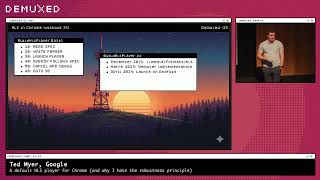 Ted Meyer - A default HLS player for Chrome (and why I hate the robustness principle)