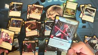 Ashes of the Empire Prerelease Kit Opening and Deck Build! (Star Wars Unlimited TCG)