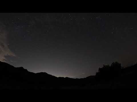 October Milky Way dark sky