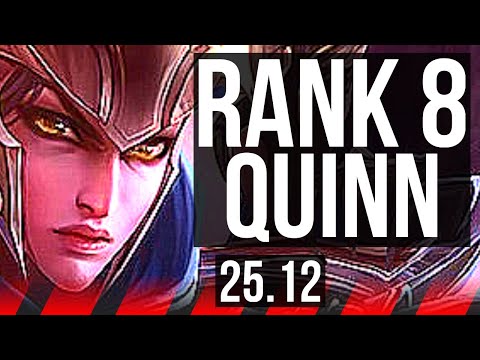 QUINN vs YONE (TOP) | 7 solo kills, Rank 8 Quinn, 10/3/6 | NA Grandmaster | 25.12