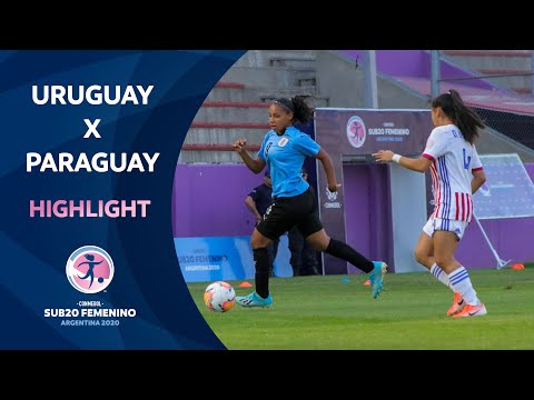 Uruguai vs Paraguai Sudamericano Sub-20 Feminino 2020