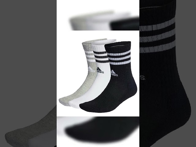 Vídeo relacionado con adidas Unisex adulto THIN&LIGHT SPORTSWEAR ANKLE SOCKS 3 PAIR PACK, medium grey heather/white/black, 40-42