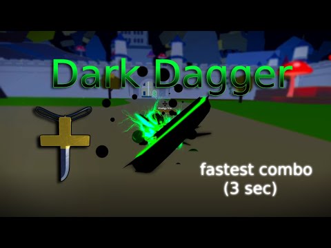 Dark Dagger Has the FASTEST Combos (Blox Fruits)
