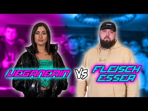 VEGANERIN vs. FLEISCHESSER (HEFTIGES BATTLE) Big Difference 🥗🍖