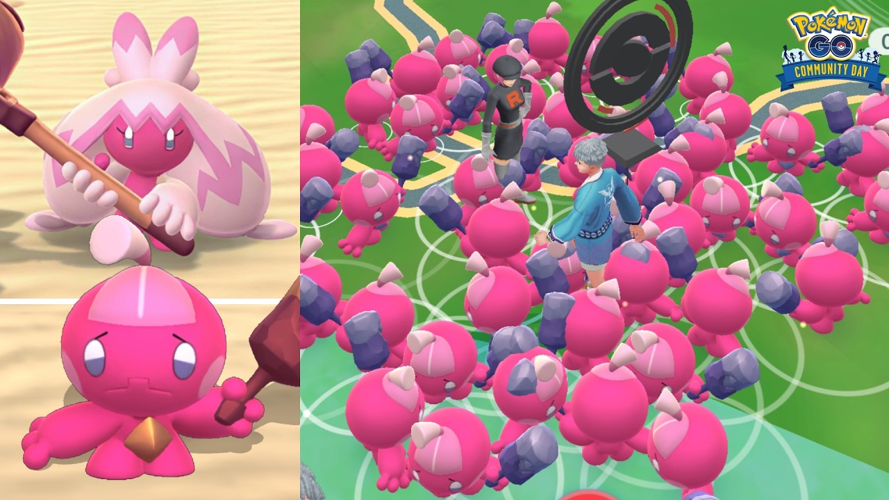 Tinkatink Community Day in Pokemon GO! Tinkaton Gets Gigaton Hammer