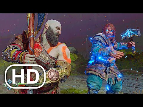 Kratos Vs Thor Final Fight 4K - God Of War Ragnarok