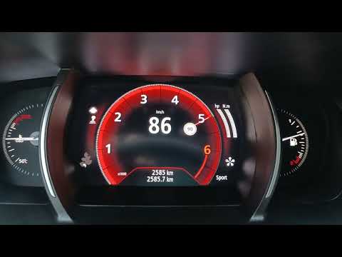 Renault Megane IV TCE 140 CV manual 0/100