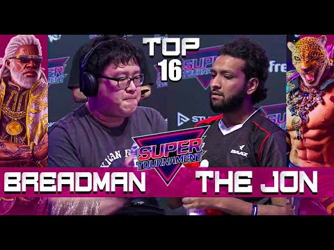The Jon (King) vs Breadman (Leroy) Top 16 - ATL Super Tournament 2024 | Tekken 8