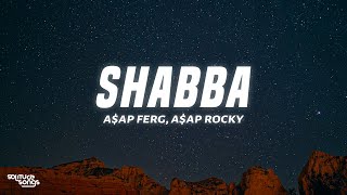 A$AP Ferg - Shabba (Lyrics) ft. A$AP ROCKY