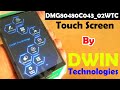 DMG80480C043_02WTC Touch Screen from DWIN Technologies, GUI, specs, and interfacing, HMI LCMs