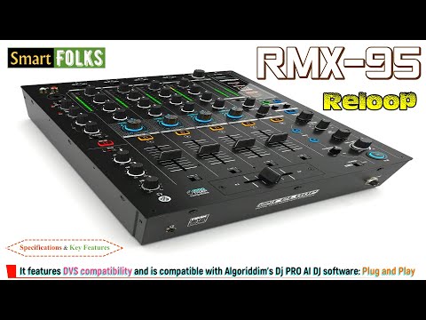 Reloop RMX-95: 4-channel Club Mixer