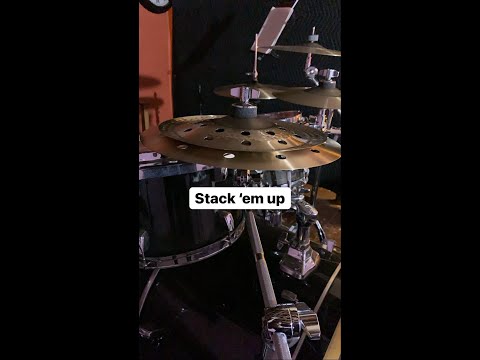 Sabian Mini Monster Stack Demo - Ryan Rene