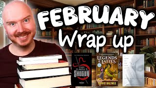 February Wrap Up (2024) - A Great Reading Month!
