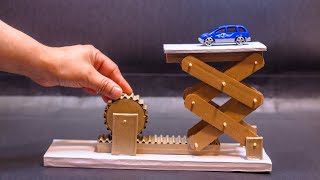 Science Projects | Scissor Lift Working Model