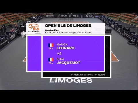 Manon Leonard FRA vs Elsa Jacquemot FRA  - HighLights