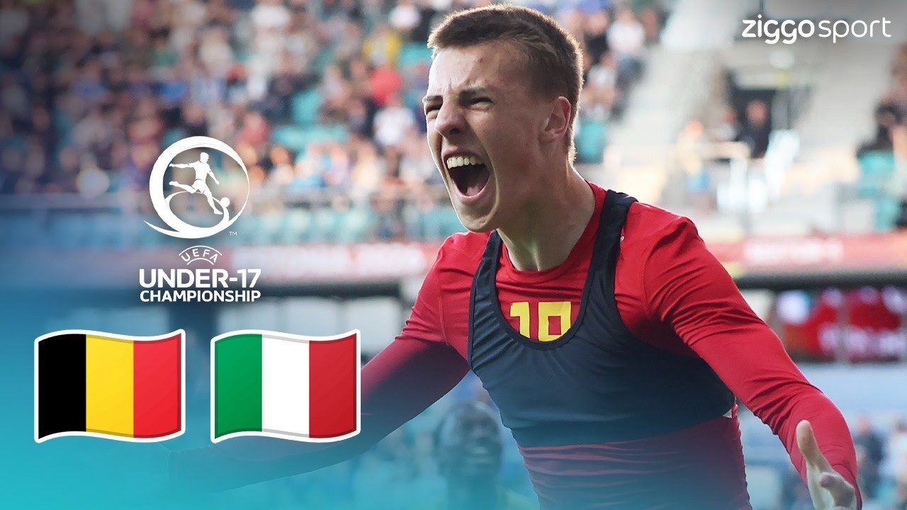 GOAL IN MINUUT 90 ZORGT VOOR KRANKZINNIGE ONTKNOPING!! 😍🤯 | België vs Italië | EK Onder 17