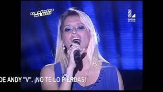 Noelia Calle canta "Me has echado al olvido" - Conciertos en vivo - Segunda Temporada