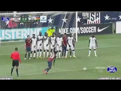 Kellyn Acosta GOAL ● USA (2-0) Ghana ● Friendly Match 2017 HD