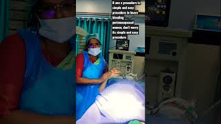 d and c procedure is simple and easy procedure u can undergo,it helps to reduce heavy bleeding.