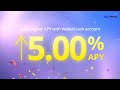 Earn 5.0% APY with Webull Cash Management