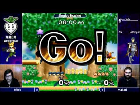 Makari (Marth) vs Trilok (Fox) - MMOM72 WR3
