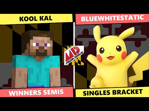 Mega Drive 206: Winners Semis - Kool Kal (Steve) vs BlueWhiteStatic (Pikachu) SSBU