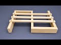 A brilliant invention by a 60-year-old carpenter has amazed millions! Clever woodworking tips.