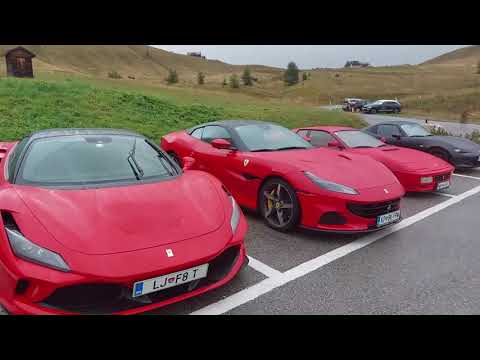 FERRARI AND MASERATI OWNERS’ CLUB ADRIATIC - Road Trip to Dolomites, Italian Alps
