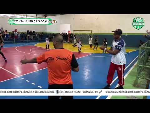 GOLS DE PÉROLAS NEGRAS 0 X 5 COMARY FUTSAL  - CAMPEONATO ESTADUAL 2023 DA RIO FUTSAL SUB 11