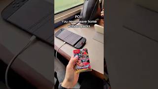 Never leaving home without packs