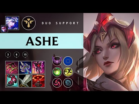Ashe Support vs Seraphine - EUW Master Patch 25.23