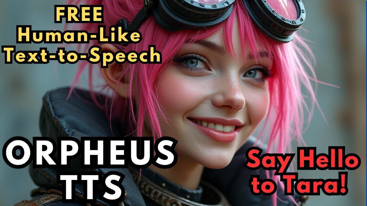 Human-Like AI Text to Speech with Orpheus TTS and LM Studio