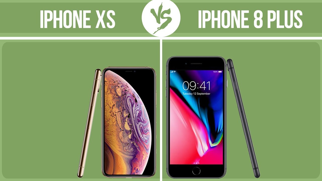 Apple iPhone XS vs Apple iPhone 8 Plus ✔️