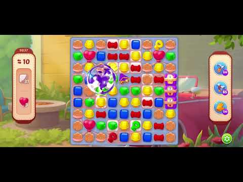 Homescapes Level 9837 夢幻家園 第9837關