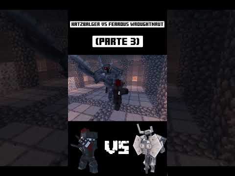 Zenky_ - Double Katzbalger vs FerrousWroughtnaut ⚡️🔥【MOD MINECRAFT】【Epic Fight Mod】【Fantasy Mobs】#minecraft