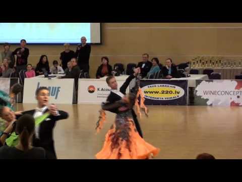 Latvian Standart Championship 2011 Nils Jugāns - Anna Elizabeta Kalniņa 1.4fin waltz.wmv