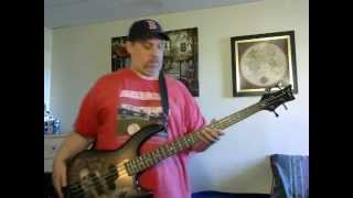 Bass Cover of  Nuclear Attack Gary Moore & Greg Lake Rough Cut in HD.