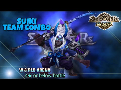 Suiki Team Combo in World Arena Ep. 2 - Summoners War