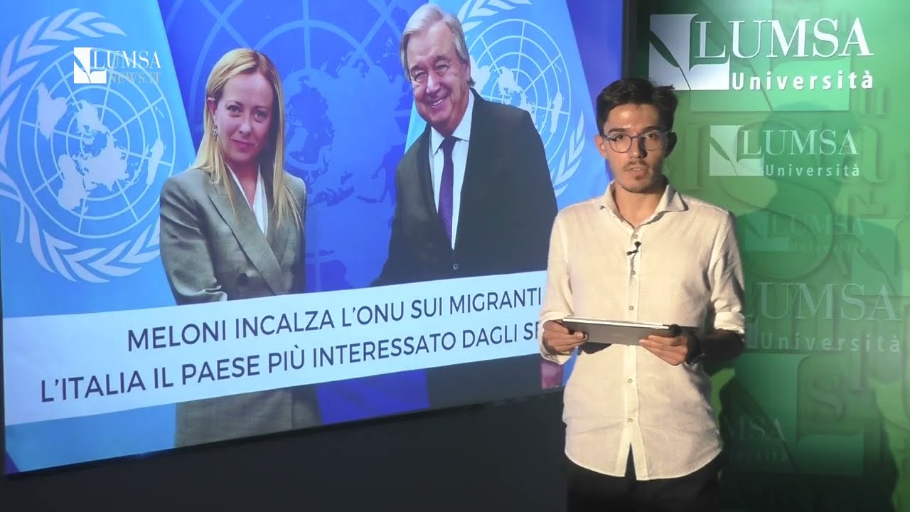 Meloni incalza l’Onu, l’Italia il paese con più sbarchi in Europa (Il Fatto del Giorno) Meloni incalza l’Onu, l’Italia il paese con più sbarchi in Europa (Il Fatto del Giorno)