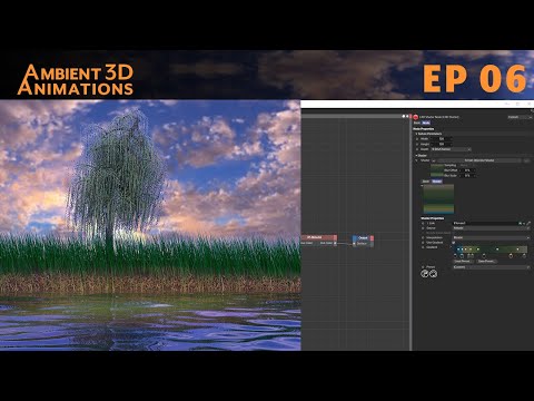 EP 06 Cinema 4D Redshift TerraformFX and Taiao Materials Tutorial for Pond Scene