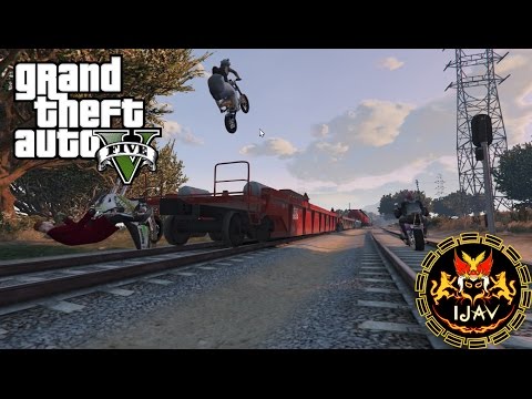 GTA 5 ONLINE : ANAK REL KERETA HAHAHA !!!