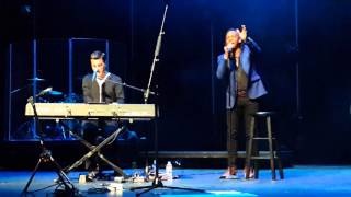 Michael Tait (Newboys) and Michael W Smith singing I need You - Live in Las Vegas